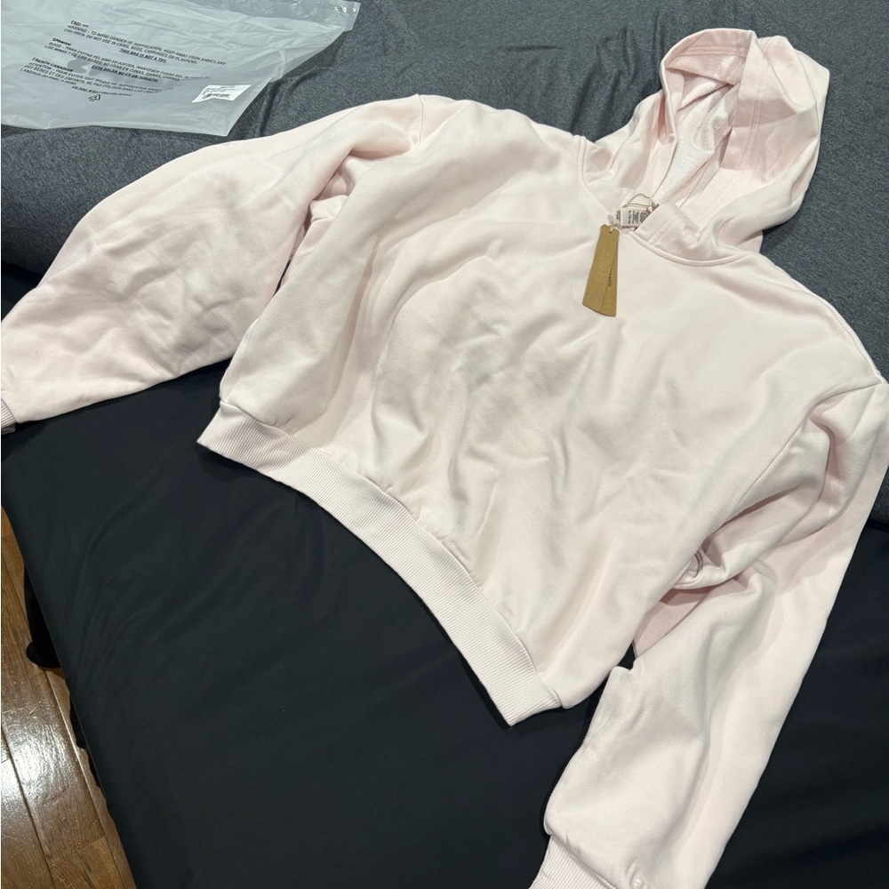 SKIMS Light Pink Women's Hoodie